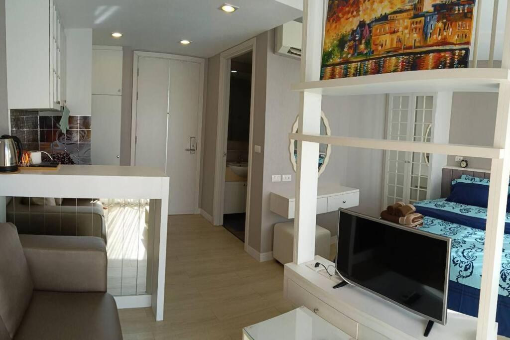 Apartamento Fluffy Bed And Seaview @Bangsaen Exterior foto